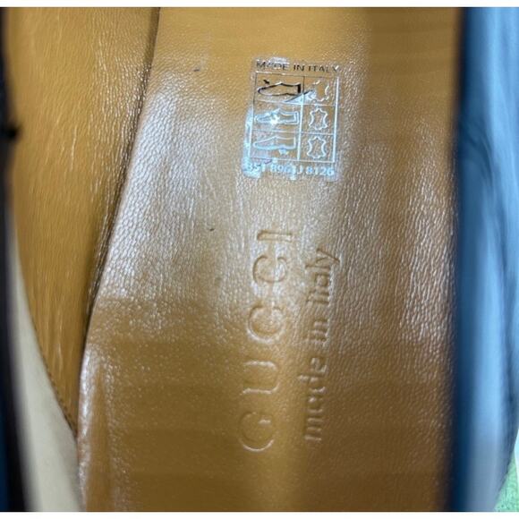 Men\'s Gucci JORDAAN horse bit loafers size 13 made in Italy main image 10